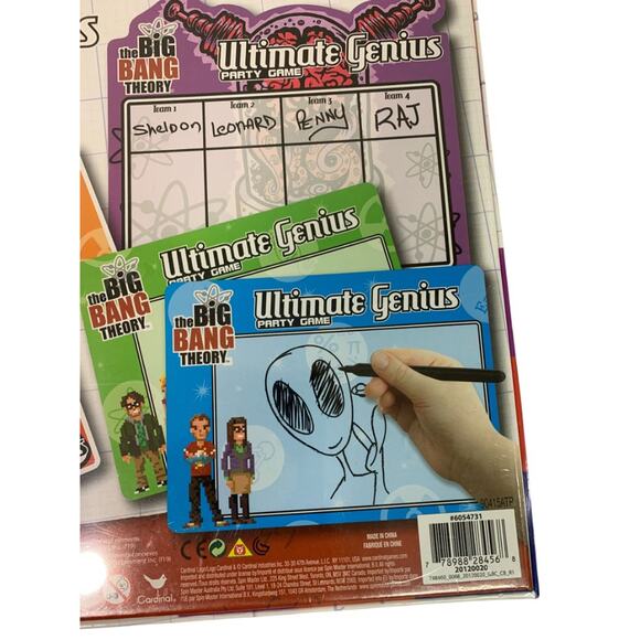 Spin Master The Big Bang Theory Ultimate Genius Party Game Brand New Sealed - Picture 7 of 9